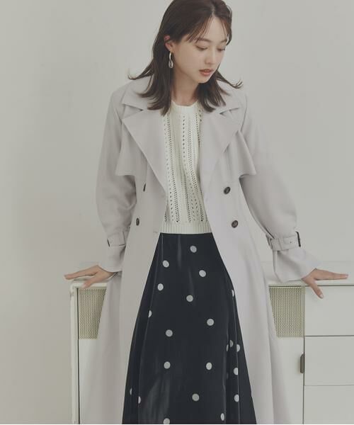 **PROPORTION BODY DRESSING / プロポーションボディドレッシング アウター | フェミニントレンチコート | 詳細3