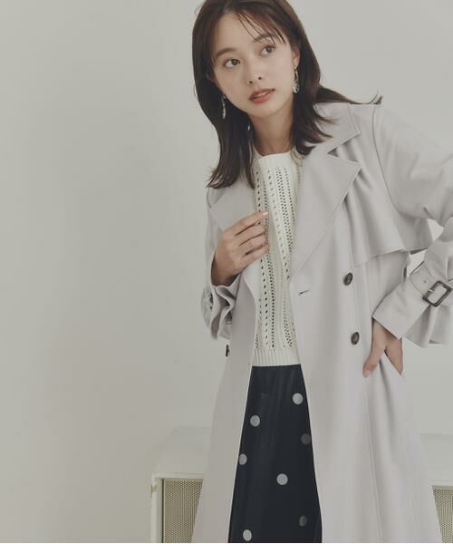 **PROPORTION BODY DRESSING / プロポーションボディドレッシング アウター | フェミニントレンチコート | 詳細4