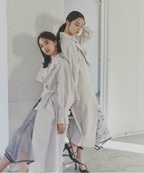 ＊＊PROPORTION BODY DRESSING / プロポーションボディドレッシング　 アウター | デザイントレンチコート | 詳細12