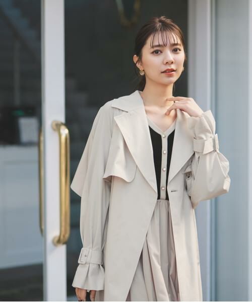 ＊＊PROPORTION BODY DRESSING / プロポーションボディドレッシング　 アウター | デザイントレンチコート | 詳細2