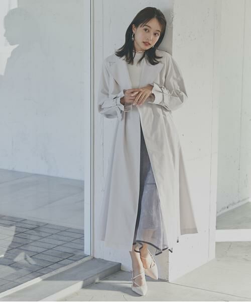 ＊＊PROPORTION BODY DRESSING / プロポーションボディドレッシング　 アウター | デザイントレンチコート | 詳細3