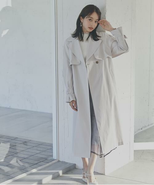 ＊＊PROPORTION BODY DRESSING / プロポーションボディドレッシング　 アウター | デザイントレンチコート | 詳細4