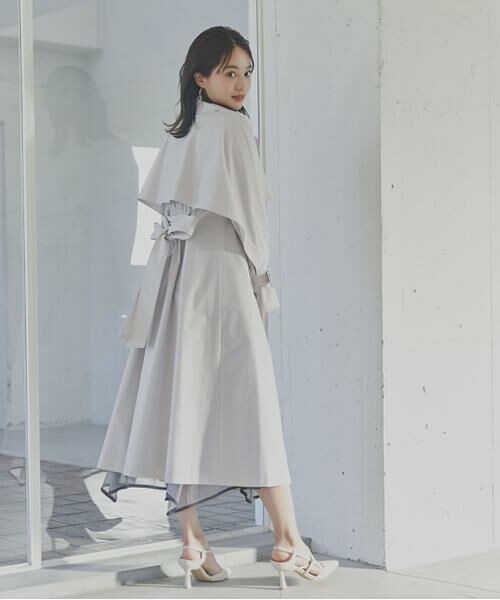 ＊＊PROPORTION BODY DRESSING / プロポーションボディドレッシング　 アウター | デザイントレンチコート | 詳細6