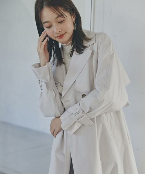 ＊＊PROPORTION BODY DRESSING / プロポーションボディドレッシング　 アウター | デザイントレンチコート | 詳細7