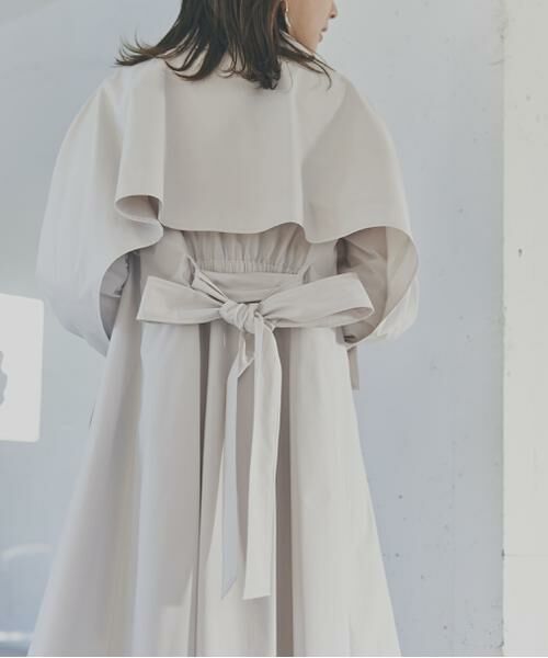 ＊＊PROPORTION BODY DRESSING / プロポーションボディドレッシング　 アウター | デザイントレンチコート | 詳細9