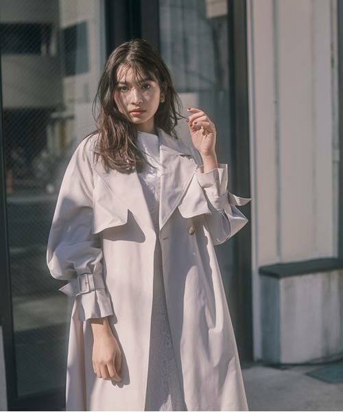 ＊＊PROPORTION BODY DRESSING / プロポーションボディドレッシング　 アウター | デザイントレンチコート | 詳細26