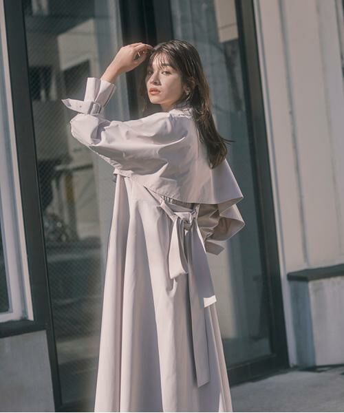 ＊＊PROPORTION BODY DRESSING / プロポーションボディドレッシング　 アウター | デザイントレンチコート | 詳細27