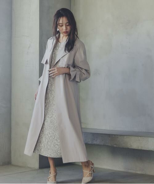 ＊＊PROPORTION BODY DRESSING / プロポーションボディドレッシング　 アウター | デザイントレンチコート | 詳細15