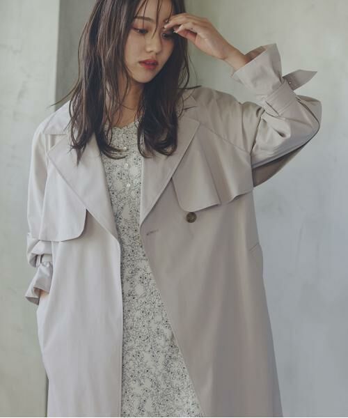 ＊＊PROPORTION BODY DRESSING / プロポーションボディドレッシング　 アウター | デザイントレンチコート | 詳細17