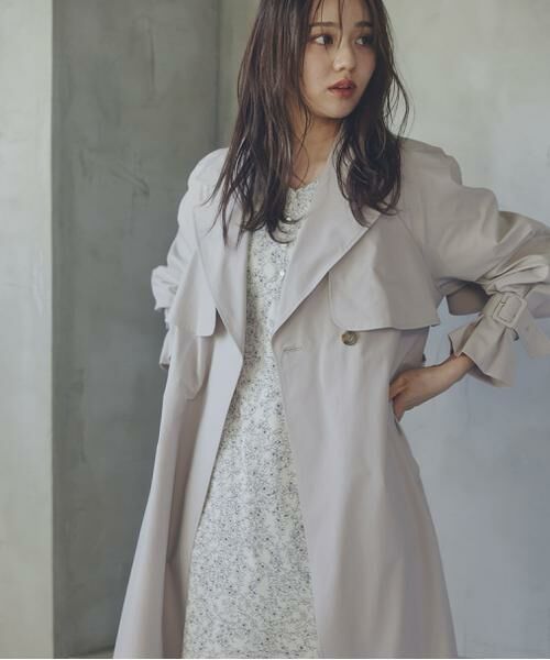 ＊＊PROPORTION BODY DRESSING / プロポーションボディドレッシング　 アウター | デザイントレンチコート | 詳細18