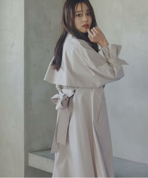 ＊＊PROPORTION BODY DRESSING / プロポーションボディドレッシング　 アウター | デザイントレンチコート | 詳細19