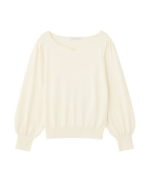 **PROPORTION BODY DRESSING / プロポーションボディドレッシング ニット・セーター | ハートカット総針ニット | 詳細1