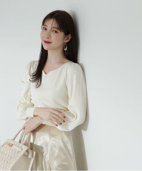 **PROPORTION BODY DRESSING / プロポーションボディドレッシング ニット・セーター | ハートカット総針ニット | 詳細2