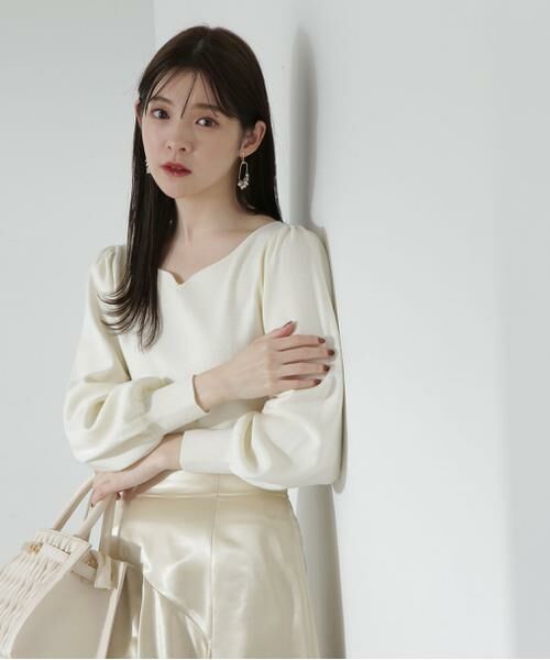 **PROPORTION BODY DRESSING / プロポーションボディドレッシング ニット・セーター | ハートカット総針ニット | 詳細3