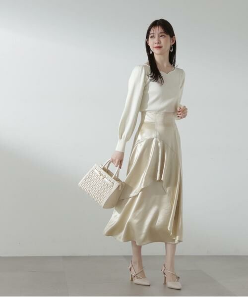 **PROPORTION BODY DRESSING / プロポーションボディドレッシング ニット・セーター | ハートカット総針ニット | 詳細4