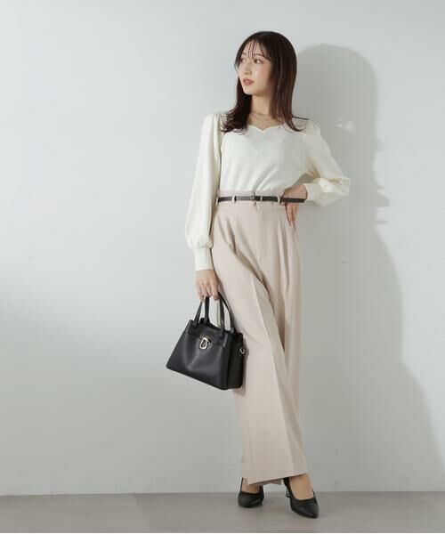 **PROPORTION BODY DRESSING / プロポーションボディドレッシング ニット・セーター | ハートカット総針ニット | 詳細6