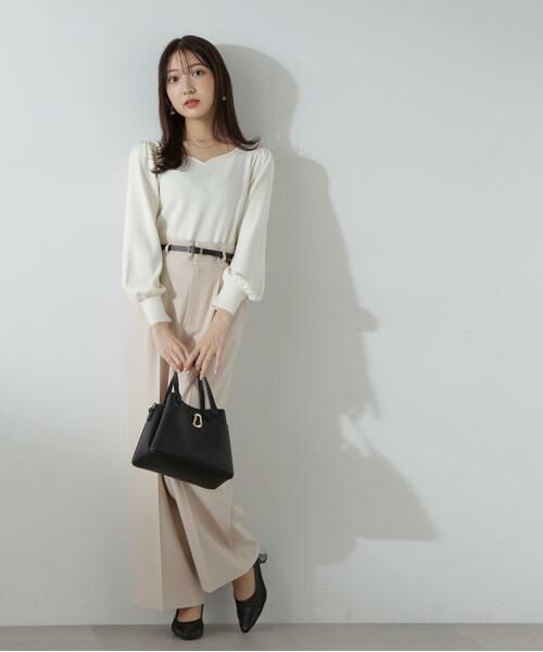 **PROPORTION BODY DRESSING / プロポーションボディドレッシング ニット・セーター | ハートカット総針ニット | 詳細7