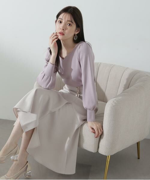 **PROPORTION BODY DRESSING / プロポーションボディドレッシング ニット・セーター | ハートカット総針ニット | 詳細10