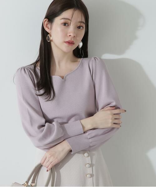 **PROPORTION BODY DRESSING / プロポーションボディドレッシング ニット・セーター | ハートカット総針ニット | 詳細11