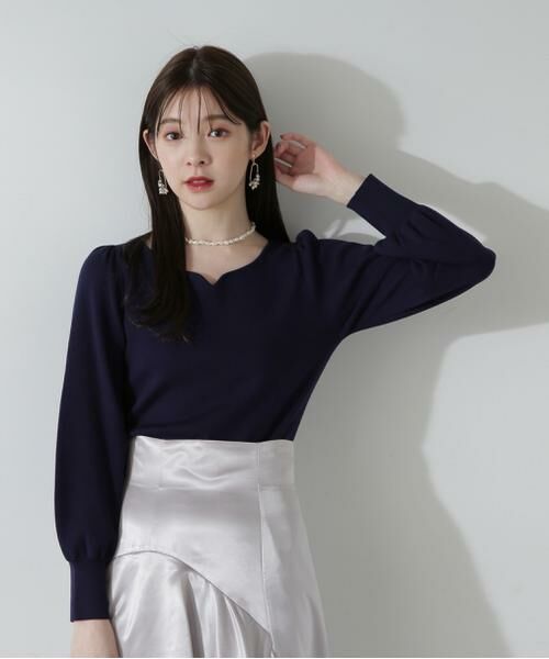 **PROPORTION BODY DRESSING / プロポーションボディドレッシング ニット・セーター | ハートカット総針ニット | 詳細19