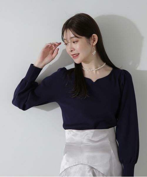 **PROPORTION BODY DRESSING / プロポーションボディドレッシング ニット・セーター | ハートカット総針ニット | 詳細21