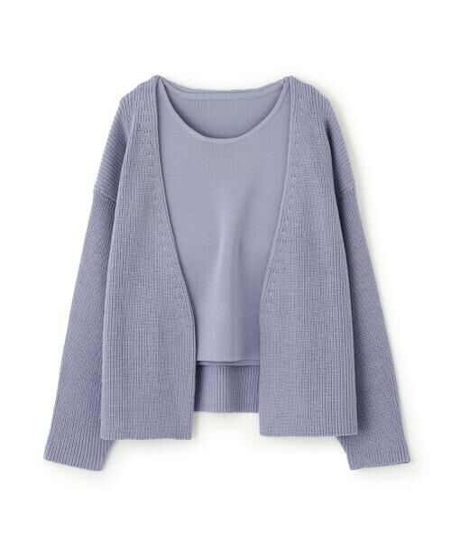 ＊＊PROPORTION BODY DRESSING / プロポーションボディドレッシング　 ニット・セーター | アメスリーブカーデSET UP | 詳細1