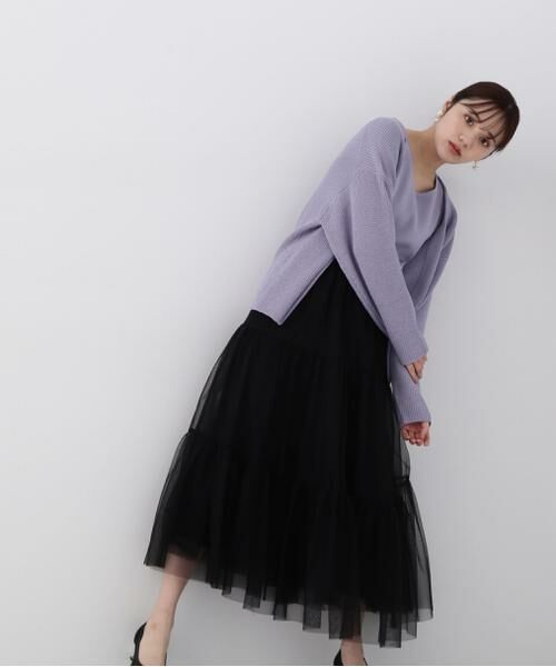 ＊＊PROPORTION BODY DRESSING / プロポーションボディドレッシング　 ニット・セーター | アメスリーブカーデSET UP | 詳細5