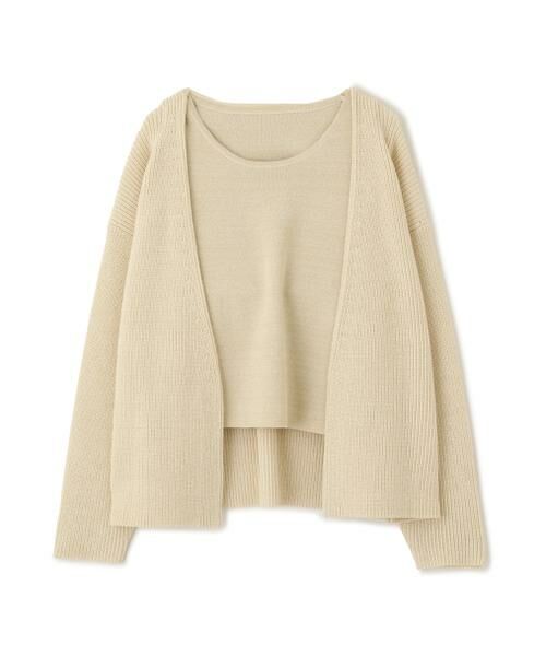 ＊＊PROPORTION BODY DRESSING / プロポーションボディドレッシング　 ニット・セーター | アメスリーブカーデSET UP | 詳細9