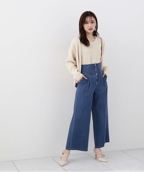 ＊＊PROPORTION BODY DRESSING / プロポーションボディドレッシング　 ニット・セーター | アメスリーブカーデSET UP | 詳細13