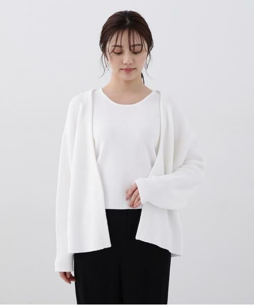 ＊＊PROPORTION BODY DRESSING / プロポーションボディドレッシング　 ニット・セーター | アメスリーブカーデSET UP | 詳細26