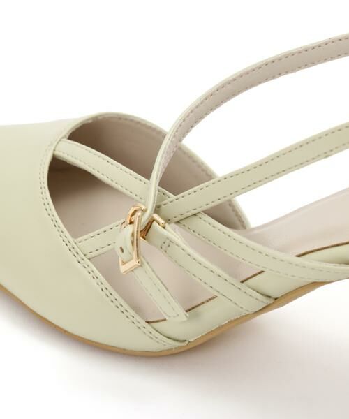 ＊＊PROPORTION BODY DRESSING / プロポーションボディドレッシング　 シューズ | ナロークロスストラッフパンプス | 詳細5