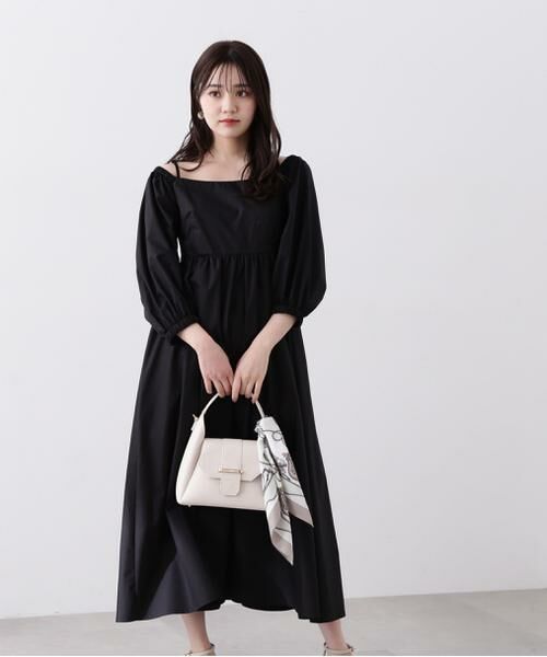 デタッチスリーブボリュームワンピース セール】デタッチスリーブ