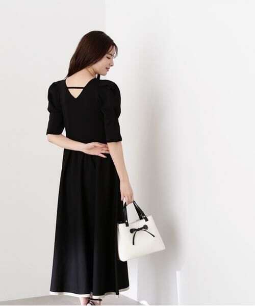 ＊＊PROPORTION BODY DRESSING / プロポーションボディドレッシング　 ワンピース | バイカラーニットワンピース | 詳細11