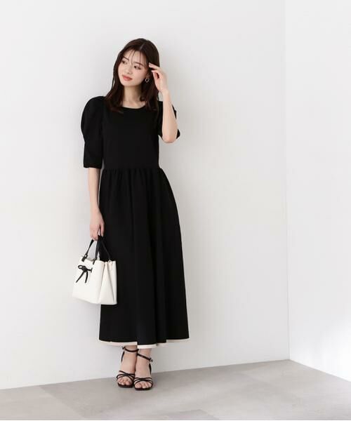 ＊＊PROPORTION BODY DRESSING / プロポーションボディドレッシング　 ワンピース | バイカラーニットワンピース | 詳細12