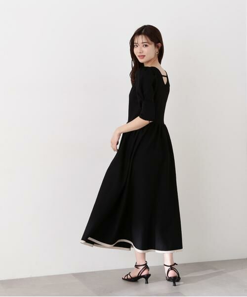 ＊＊PROPORTION BODY DRESSING / プロポーションボディドレッシング　 ワンピース | バイカラーニットワンピース | 詳細13
