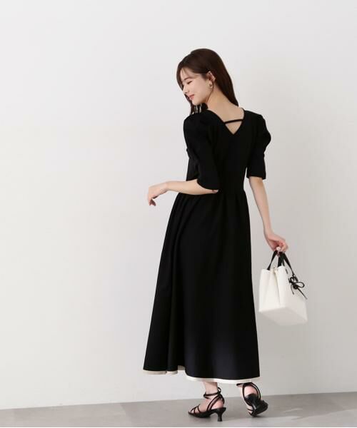 ＊＊PROPORTION BODY DRESSING / プロポーションボディドレッシング　 ワンピース | バイカラーニットワンピース | 詳細9