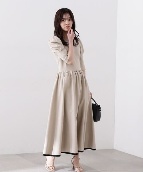 ＊＊PROPORTION BODY DRESSING / プロポーションボディドレッシング　 ワンピース | バイカラーニットワンピース | 詳細23