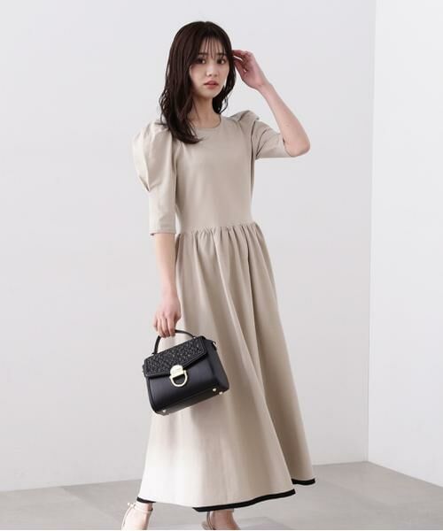 ＊＊PROPORTION BODY DRESSING / プロポーションボディドレッシング　 ワンピース | バイカラーニットワンピース | 詳細26