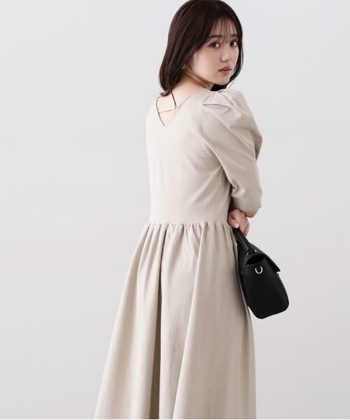 ＊＊PROPORTION BODY DRESSING / プロポーションボディドレッシング　 ワンピース | バイカラーニットワンピース | 詳細27