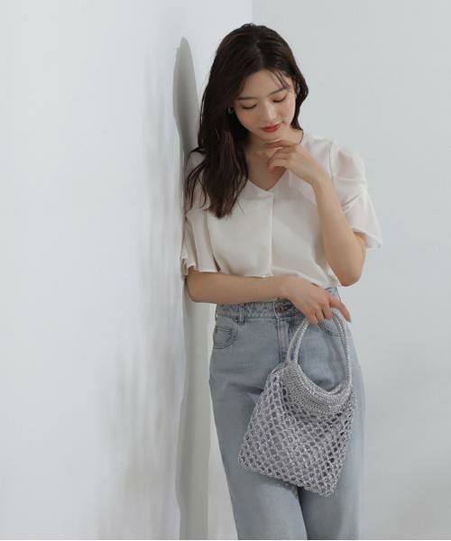 **PROPORTION BODY DRESSING / プロポーションボディドレッシング シャツ・ブラウス | タックフレアーブラウス | 詳細2