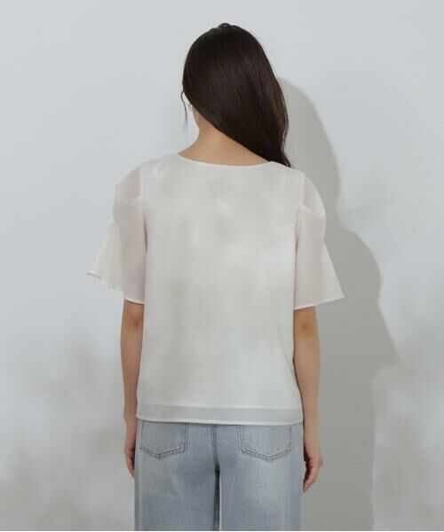 **PROPORTION BODY DRESSING / プロポーションボディドレッシング シャツ・ブラウス | タックフレアーブラウス | 詳細7