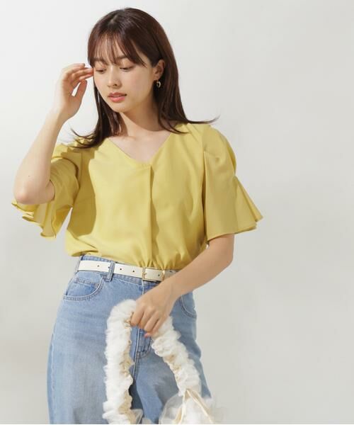 **PROPORTION BODY DRESSING / プロポーションボディドレッシング シャツ・ブラウス | タックフレアーブラウス | 詳細20