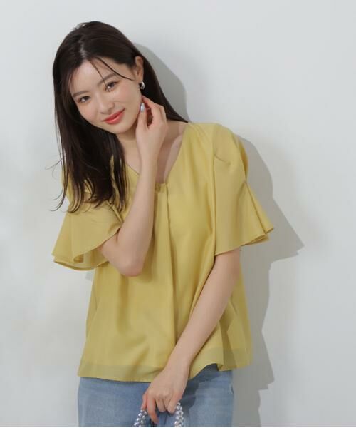 **PROPORTION BODY DRESSING / プロポーションボディドレッシング シャツ・ブラウス | タックフレアーブラウス | 詳細12