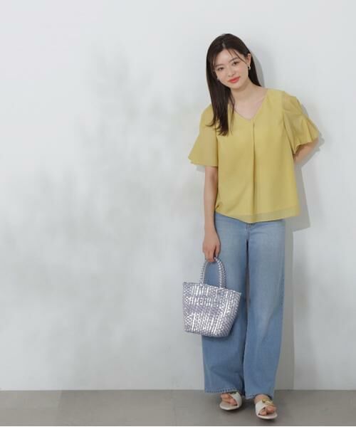 **PROPORTION BODY DRESSING / プロポーションボディドレッシング シャツ・ブラウス | タックフレアーブラウス | 詳細16