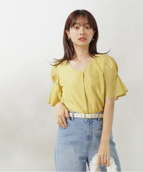 **PROPORTION BODY DRESSING / プロポーションボディドレッシング シャツ・ブラウス | タックフレアーブラウス | 詳細17