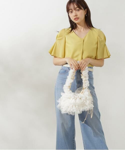 **PROPORTION BODY DRESSING / プロポーションボディドレッシング シャツ・ブラウス | タックフレアーブラウス | 詳細18