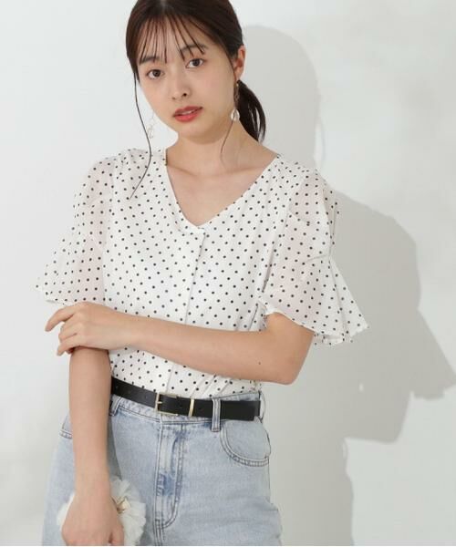 **PROPORTION BODY DRESSING / プロポーションボディドレッシング シャツ・ブラウス | タックフレアーブラウス | 詳細26