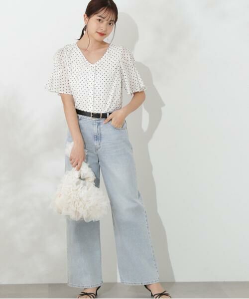 **PROPORTION BODY DRESSING / プロポーションボディドレッシング シャツ・ブラウス | タックフレアーブラウス | 詳細30