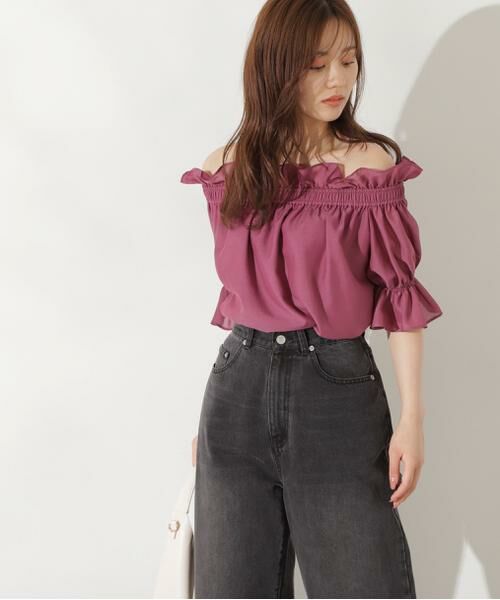 **PROPORTION BODY DRESSING / プロポーションボディドレッシング シャツ・ブラウス | オフショルブラウス | 詳細3