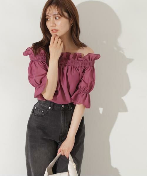 **PROPORTION BODY DRESSING / プロポーションボディドレッシング シャツ・ブラウス | オフショルブラウス | 詳細4